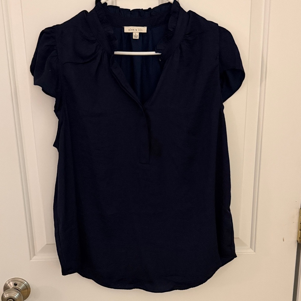 Women's Dark Blue Blouse